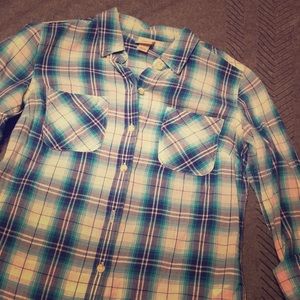 Mossimo Plaid Button Down